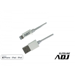 CAVO USB 2.0 LIGHTNING 1,5MT MFI WH MADE FOR APPLE ADJ